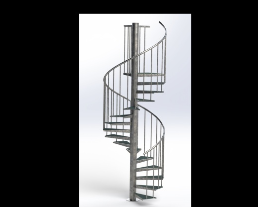 Escalera-楼梯旋转梯子缩略图